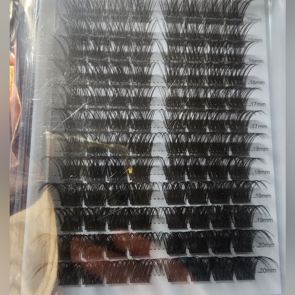 New Fadlash Individual Lashes  Curl DIY Extenstions Clusters 15-20mm - Picture 3 of 11